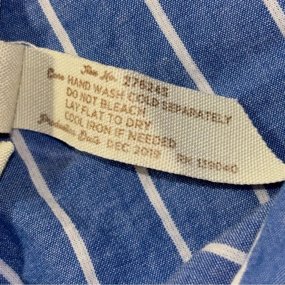 Matilda Jane Sandy Seashell Daydream Striped Tie Shoulder Swim Cover Up Dress - Picture 10 of 13